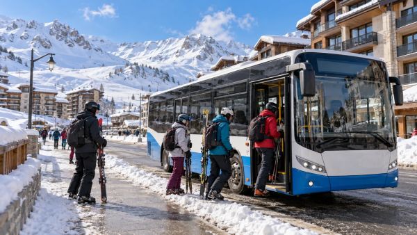 Bus Tignes gratuit : découvrez les circuits de navettes disponibles