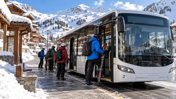 Navette ski Tignes : comment se déplacer facilement dans la station